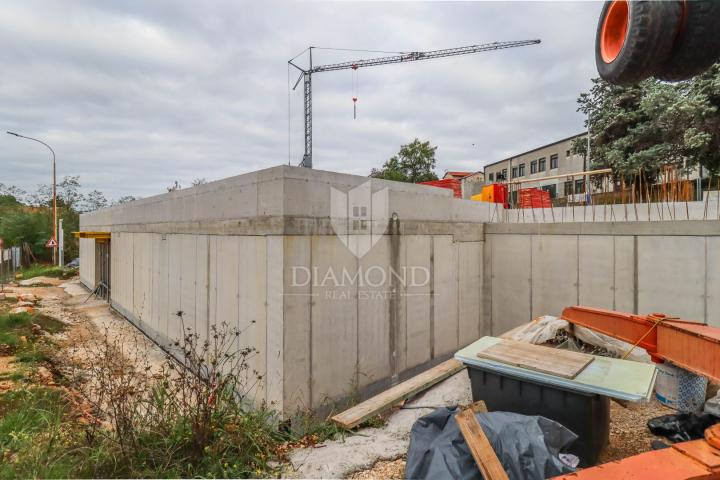 Neubau in Buje, Wohnung im Erdgeschoss.