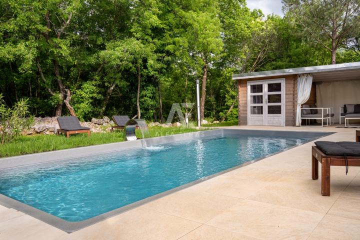 Dobrinj, ein wunderschönes freistehendes rustikales Haus mit Swimmingpool! ID 604