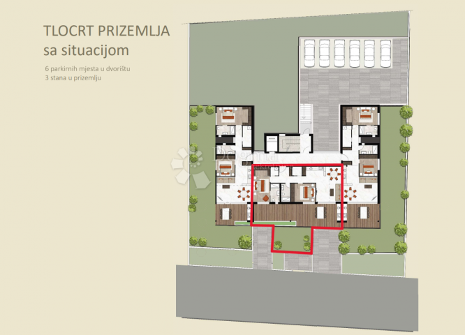 NAJPOŽELJNIJA NOVOGRADNJA U GRADU - STAN A-P-C, PRIZEMLJE S VRTOM