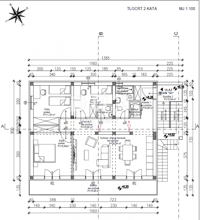 OPATIJA, VOLOSKO- građevinsko zemljište  640m2 S GRAĐ. DOZVOLOM!!! i pogledom na more za stambenu zg