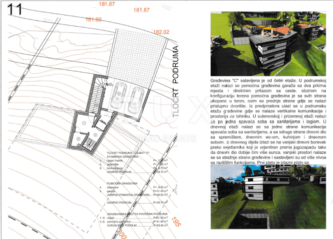 OPATIJA, LOVRAN, LIGANJ- građevinsko zemljište 1250m2 s panoramskim pogledom na more za stambenu zgr