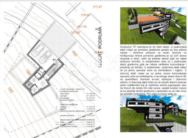 OPATIJA, LOVRAN, LIGANJ- građevinsko zemljište 1250m2 s panoramskim pogledom na more za stambenu zgr