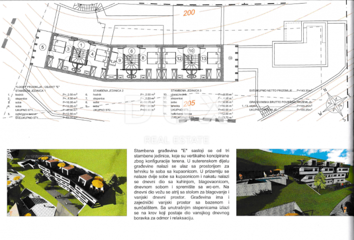 OPATIJA, LOVRAN, LIGANJ- građevinsko zemljište 1250m2 s panoramskim pogledom na more za stambenu zgr