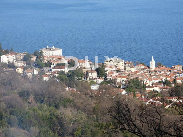 OPATIJA, LOVRAN, LIGANJ- građevinsko zemljište 1250m2 s panoramskim pogledom na more za stambenu zgr