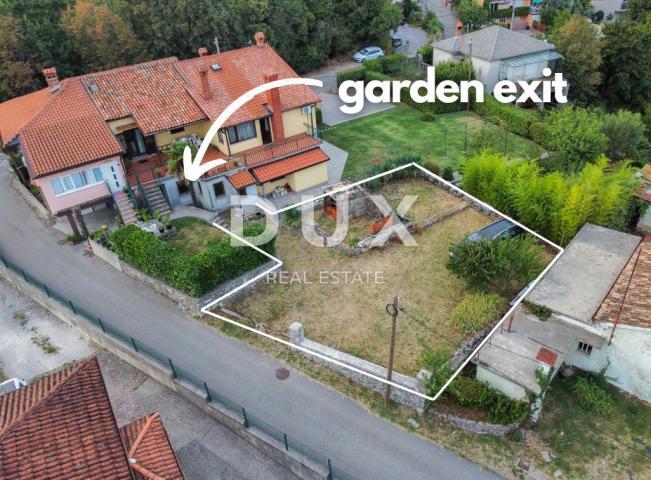 OPATIJA, POBRI - ground floor of 120 m2 for adaptation, sea view and large garden