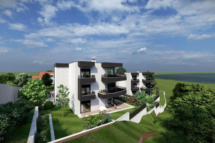 Kastav, Rubeši, penthouse NKP 120, 44m2 s panoramskim pogledom