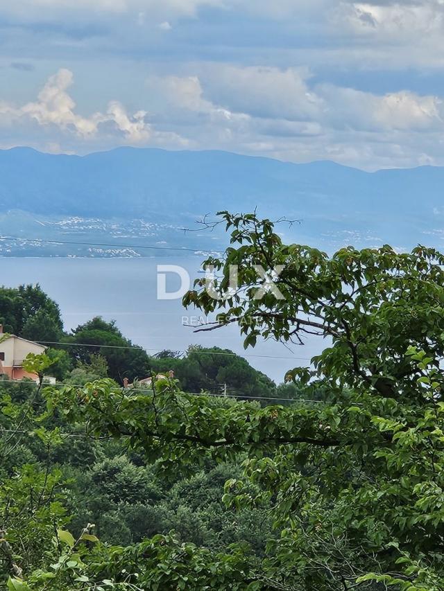 OPATIJA, BREGI - građevinski teren 1945m2 s pogledom na more za poslovno- stambenu ili stambenu zgra