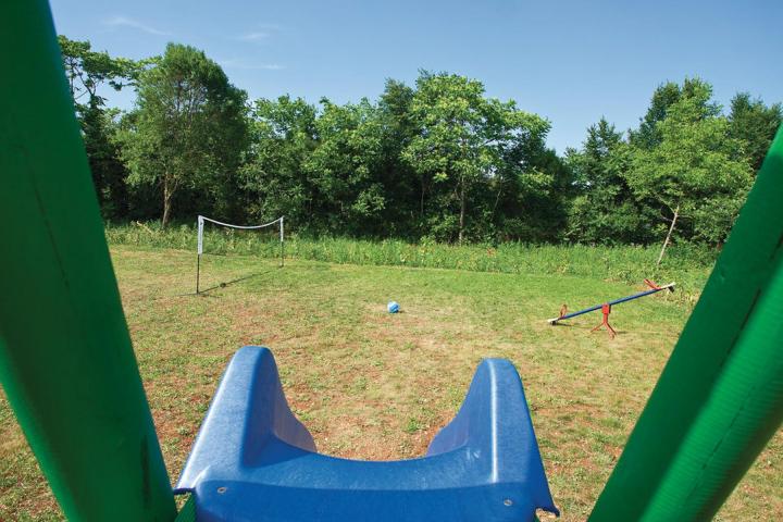 Istra, Barban, šarmantna kamena kuća 130m2 s bazenom i igralištem za đecu