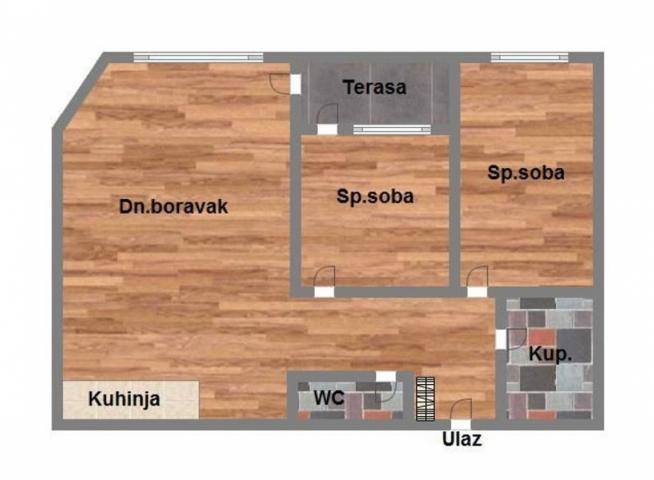 - Komforan trosoban 65m2 - TELEP