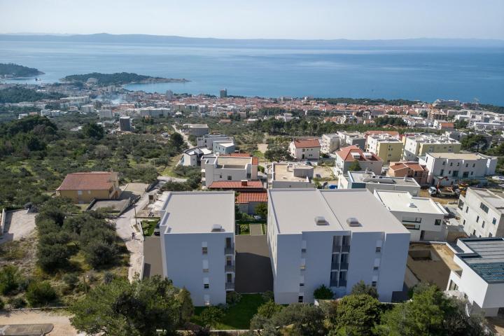 Makarska, novogradnja jednosoban stan s pogledom na more S4