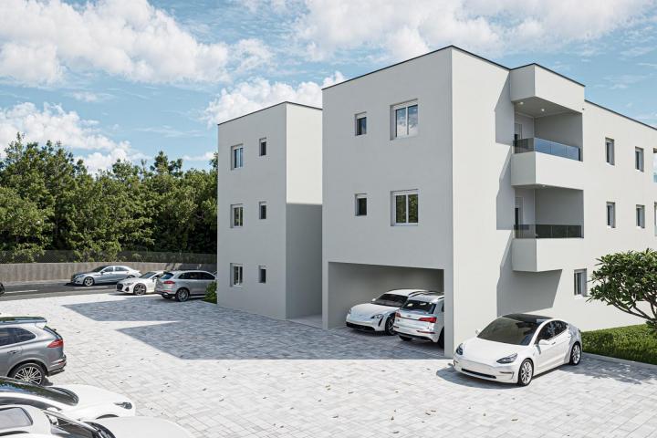 Zadar, Vruljica, dvosoban stan na izuzetnoj lokaciji, NKP 72, 09 m2