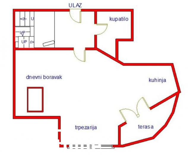 2. 5 Dvoiposoban stan NOVI SAD, 127600€