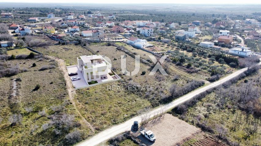 ZADAR, VRSI - Elegant apartment with pool and sea view! New construction! S1