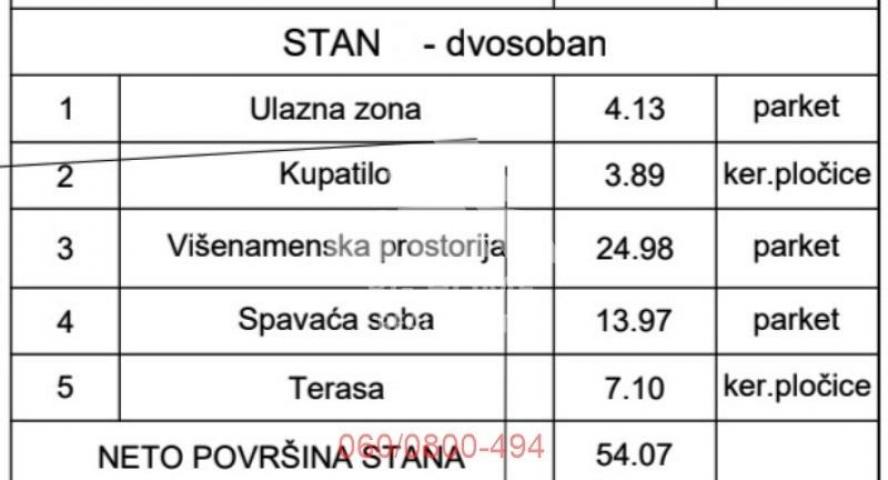 2. 0 stan - Učiteljsko naselje, Podujevska ID#2984