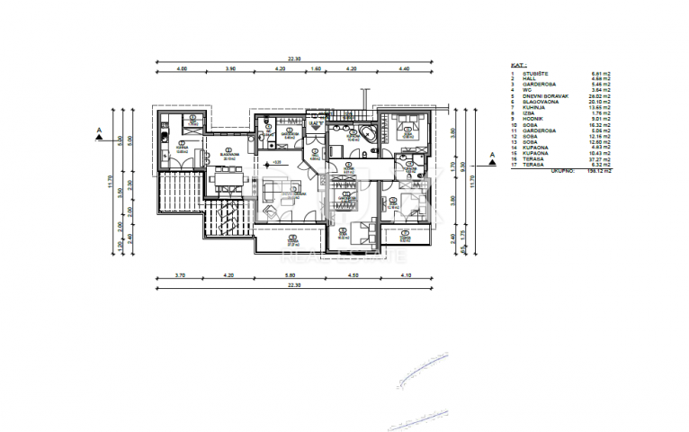 SRDOČI, MARTINKOVAC, BRESTOVICE - house/villa 400m2 + garden 720m2