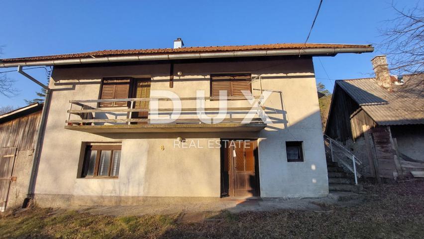 DREŽNICA, BJELOLASICA - Two houses with spacious land and tourist potential in untouched nature