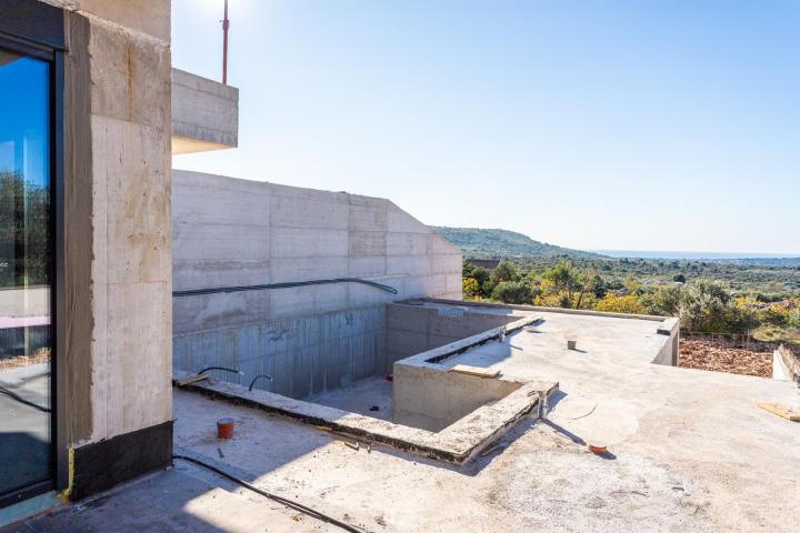 Primošten, trojna vila s prekrasnim pogledom na more