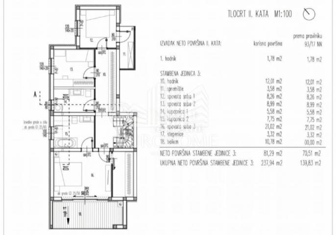 Flat Turanj, Sveti Filip I Jakov, 238m2