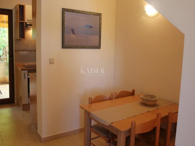 Klimno, Insel Krk - Wohnung 48m2, 1. Reihe zum Meer