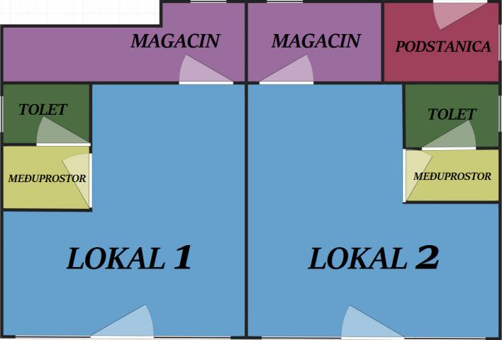 VRACAR VRBAS 63m2 , 400e