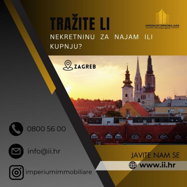 Najam;Maksimir, prvi najam; Novouređen, PRILIKA!