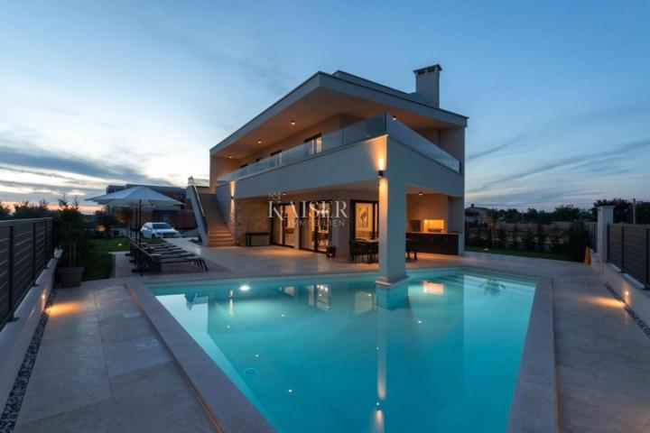 Istria - Poreč, modern, luxurious villa with sea view