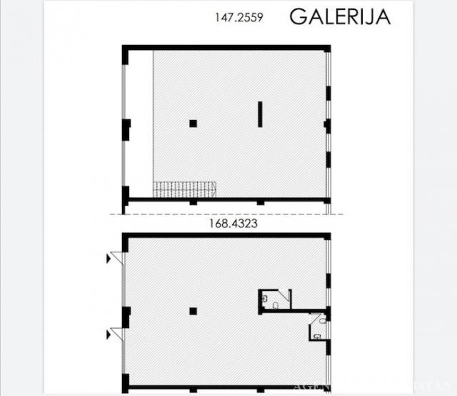 Izdavanje, Lokal, 82. 00m2 , Centar