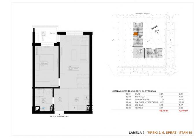 Prodaja, Stan, 65. 00m2 , Bubanj