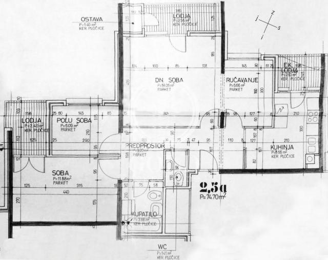 PRODAJA STANA-Bulevar oslobođenja, Mogućnost adaptacije u 3. 5, 77m2! ID#8271