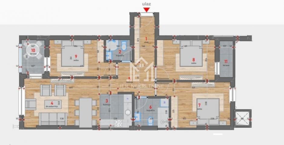 Četvorosoban stan, 85. 23m2 centar grada