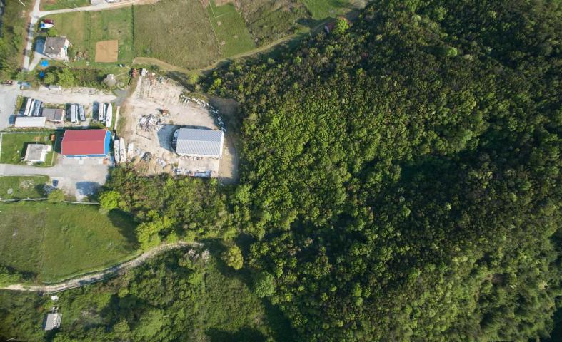 Na prodaju građevinski plac 2483m2, Radanovići (Kotor)
