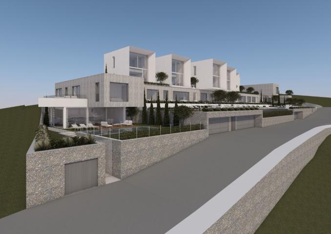 Tivat, Krašići – Duplex dvosoban apartman  111. 2m2  sa otvorenim pogledom na more u novom kompleksu