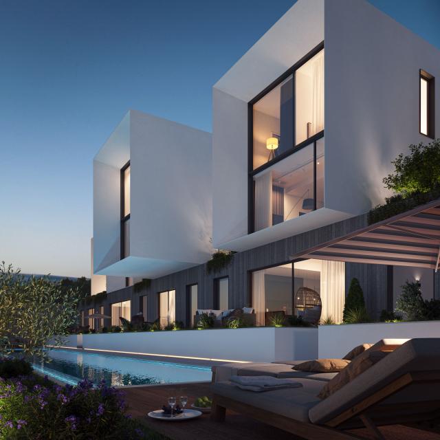 Tivat, Krašići – Duplex dvosoban apartman  111. 2m2  sa otvorenim pogledom na more u novom kompleksu