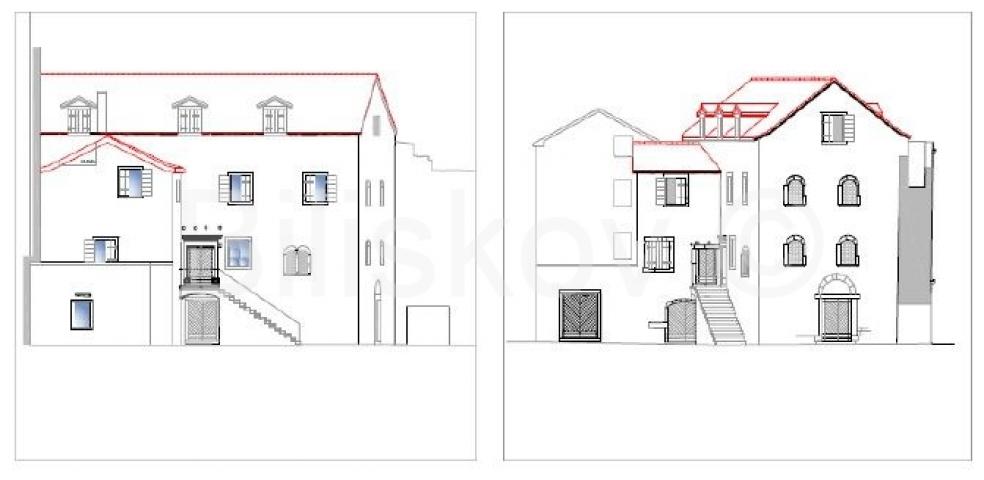 Prodaja, Trogir, palača za investiciju, prvi red do mora