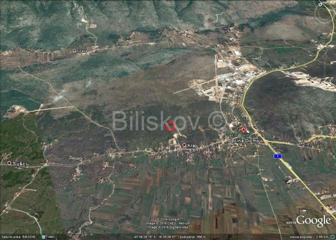 Dicmo, građevinsko stambeno zemljište