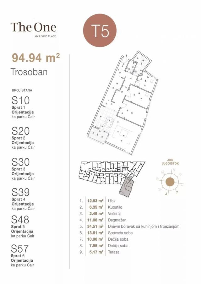 Trosoban stan 94. 94 m2 - Direktno od investitora!