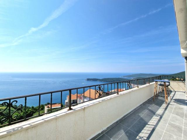 Trosoban stan sa pogledom na more Prijevor -Budva (NA DUZI VREMENSKI PERIOD)