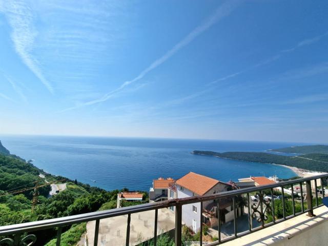 Trosoban stan sa pogledom na more Prijevor -Budva (NA DUZI VREMENSKI PERIOD)