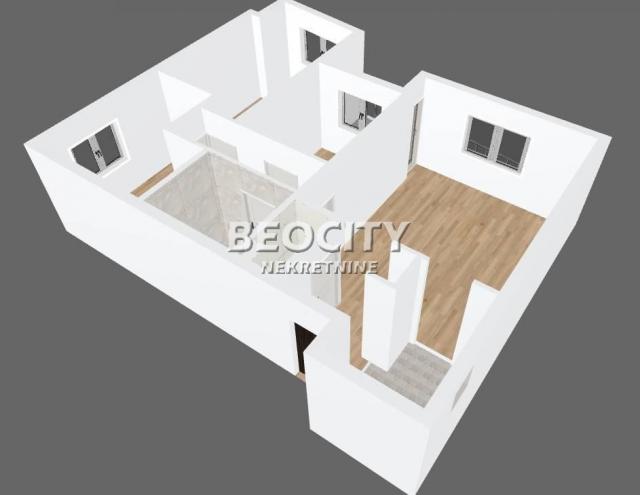 Voždovac, Lekino brdo, , 3. 5, 71m2, 227200EUR