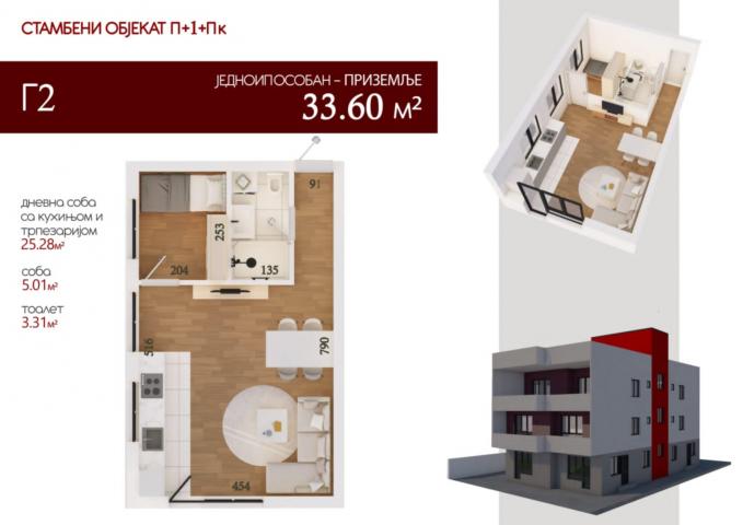 VETERNIK - VETERNIK - 33. 60 m2