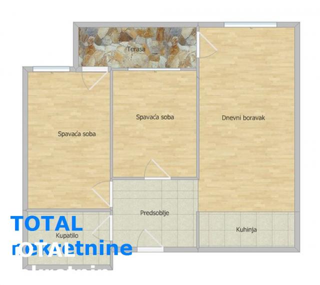 NOVI SAD - NOVA DETELINARA - 63. 00 m2