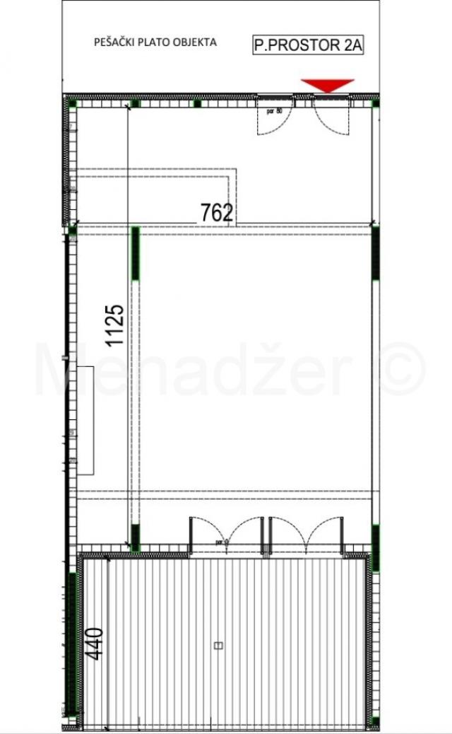 Beograd, Surcin, Lokal 118m2, Lux Novogradnja
