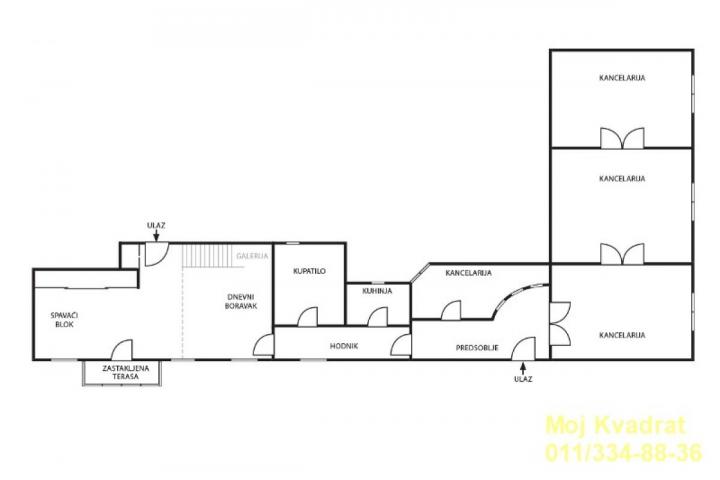 Stari grad, Dorćol - Braće Baruh, 120m2