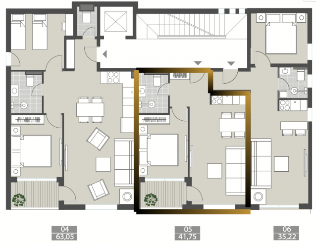 Prodaja, Stan, 41.75m2 , Tivat