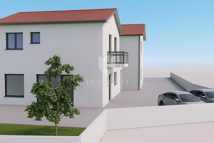 Buje, Kaštel nova dvojna kuća sa 3 spavaće sobe