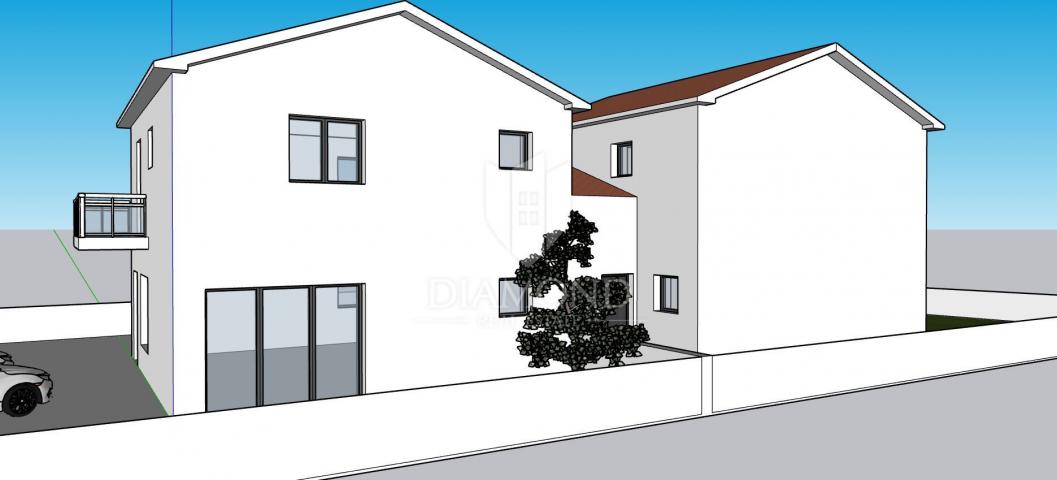 Buje, Kaštel nova dvojna kuća sa 3 spavaće sobe