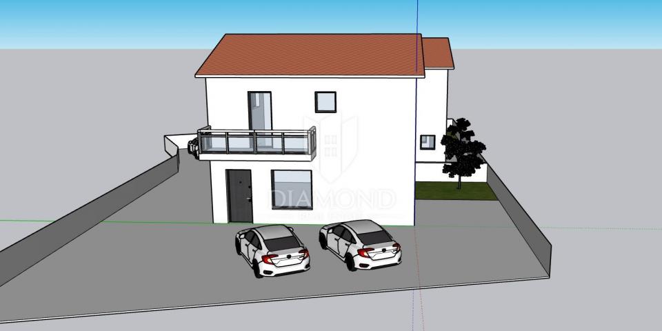 Buje, Kaštel nova dvojna kuća sa 3 spavaće sobe