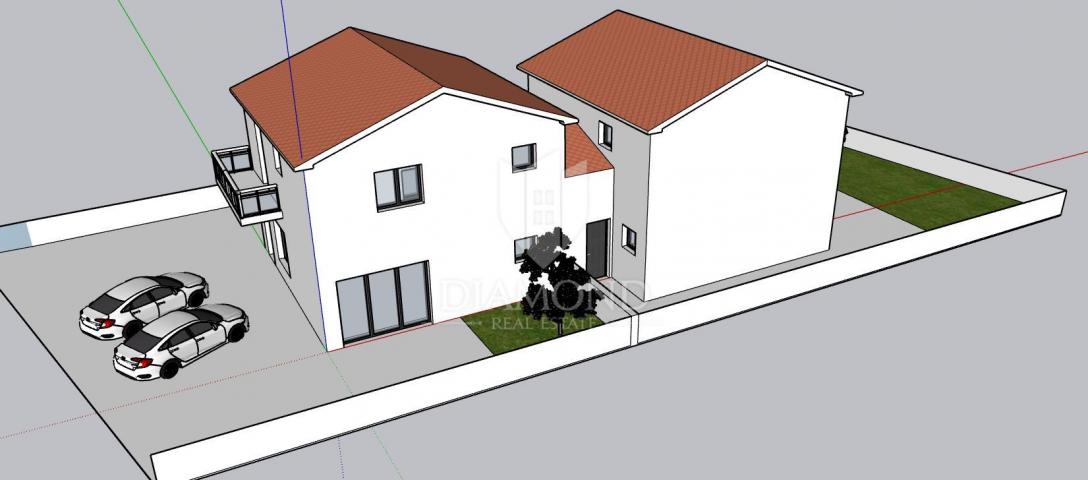 Buje, Kaštel nova dvojna kuća sa 3 spavaće sobe