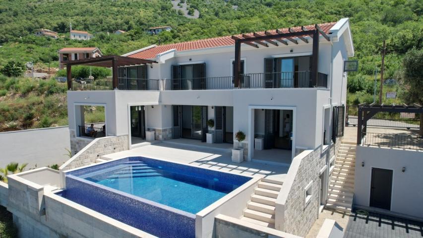 Vila sa bazenom i zivopisnim pogledom na prodaju Blizikuce, Budva