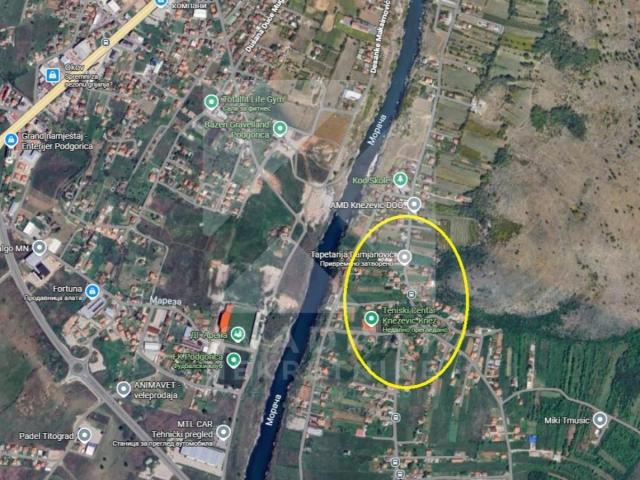 Prodaja, Zemljište, Podgorica, Dajbabe, 1204m2